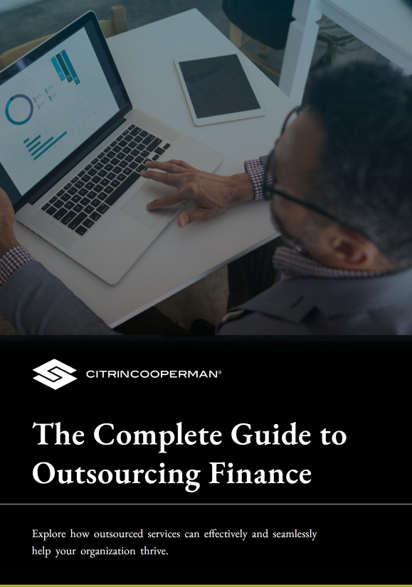 outsourcing finance ebook cover