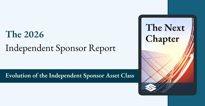 2026 Independent Sponsor Report Horizontal Tabs