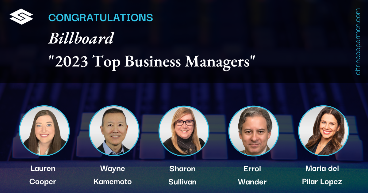 Billboard 2023 Top Business Managers