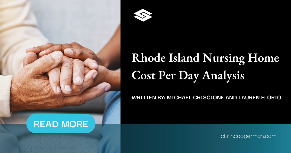 2022 Rhode Island Nursing Home Cost Per Day Analysis