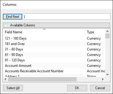 Colums-in-Smartlist