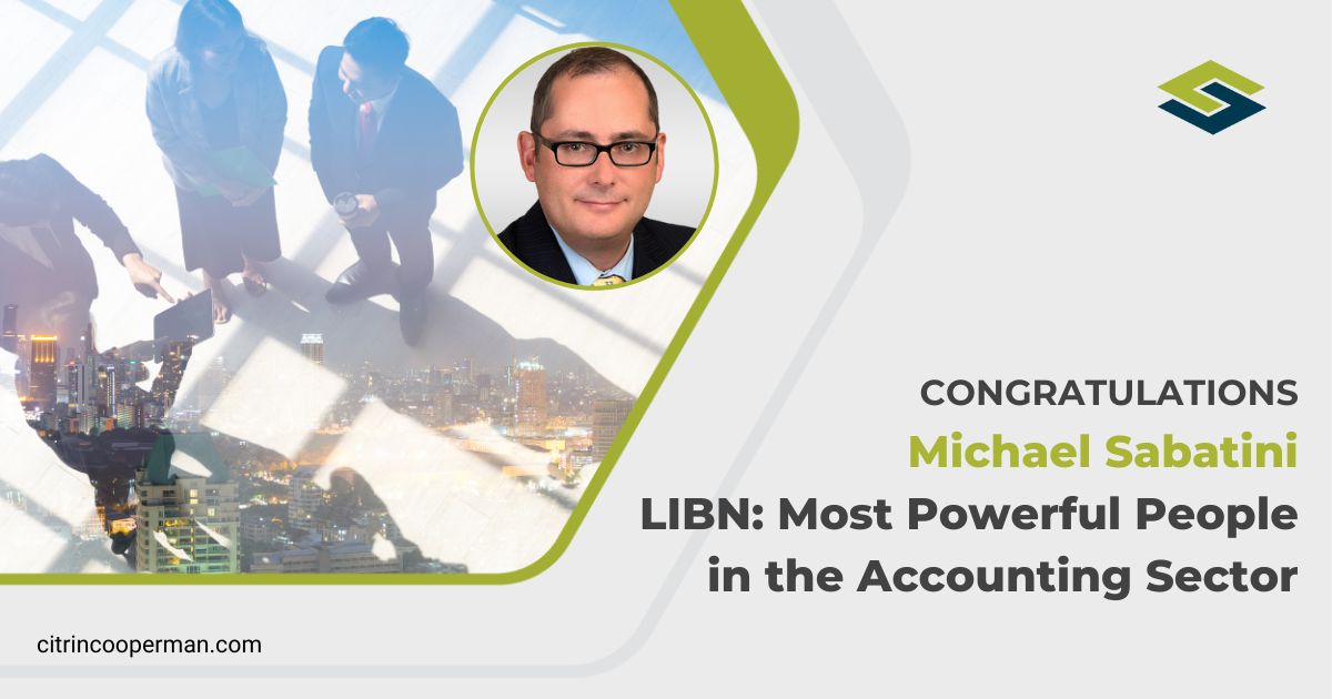 Michael Sabatini 2022 LIBN Nomination